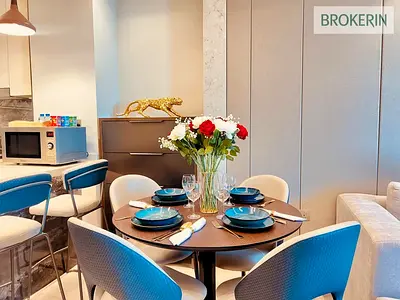 BURJ KHALIFA VIEW | LUXURY INTERIOR | HIGH FLOOR