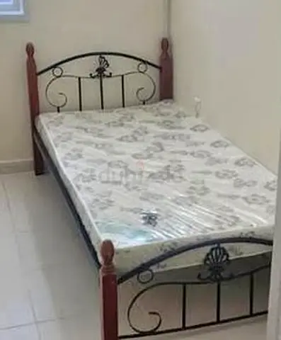 Single Metal Frame Bed without Mattress - Good Condition