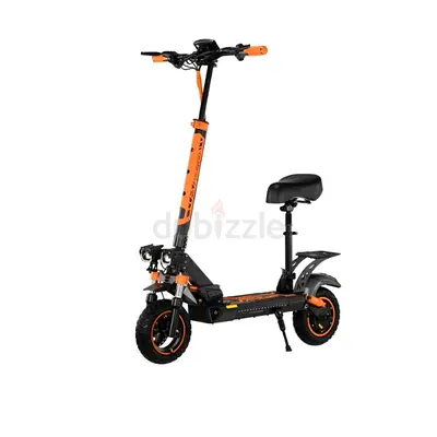 Kugoo - D11 Plus Electric Scooter - Black and Orange