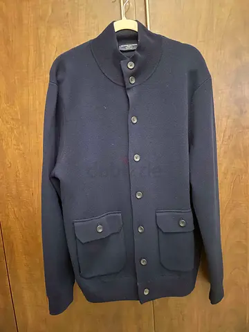 Charles Tyrwhitt merino wool funnel neck blazer
