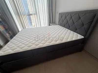 Queen size bed with the storage