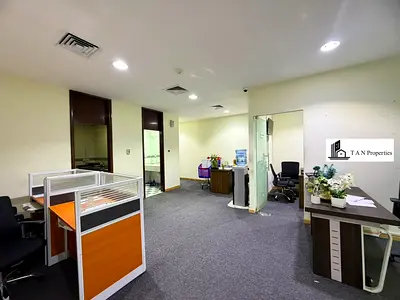 FULLY FURNISHED OFFICE || DEWA CHILLER FREE || READY TO MOVE