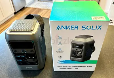 Brand New Anker SOLIX C300 Portable Power Station 300 WATT