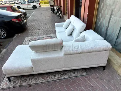Natuzzi Italian L Shape Sofa