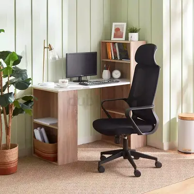 Ergonomic High-Back Mesh Office Chair with Headrest - Very Good Condition - 5 months old