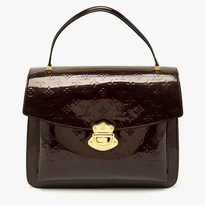 Louis Vuitton Romaine Amarante Monogram Vernis Bag