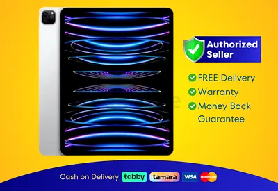 Apple iPad Pro 12.9 inch (3rd Gen) - A12X Bionic Chip - WiFi + Cellular - 256GB - Silver, A2014 | Br