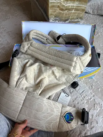 ARTIPOPPE Zeitgeist Argus Oat Linen Baby Carrier/ Sling