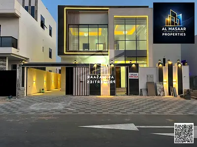 A modern villa with luxurious finishes and a practical design, ready to move in, including registration fees and air conditioning.