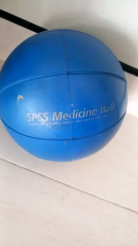 Blue SPSS Medicine Ball - Good Condition