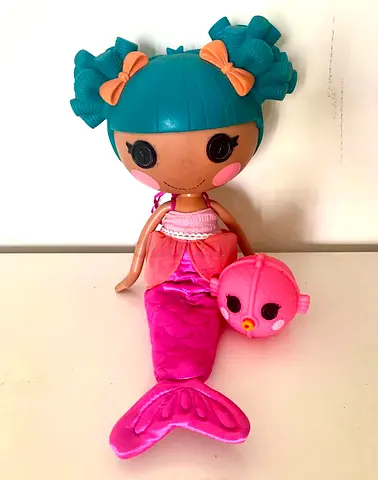 Lalaloopsy Sand E Starfish Sew Magical Mermaid Doll Color changing Hair