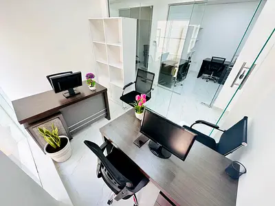 Spacious Office with Free Utilities | Bank Account Assistance