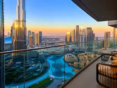 LUXURY 4BR + MAID | FULL BURJ & FOUNTAIN VIEW | OPERA GRAND