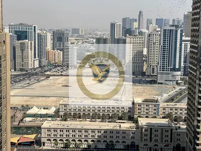 اطلالة بحرية باركن + جيم ومسبح وكيدز اريا اجمل 3 غرف وصالة مع بلكونة غرف نوم ماستر المخرج الاول الى دبي تشطيب ممتاز في الخان