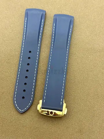 Rubber strap for Omega planet ocean