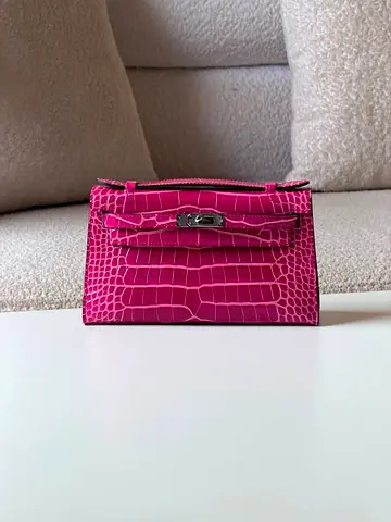 HERMES POCHETTE 21cm WITH ORIGINAL PACKAGING