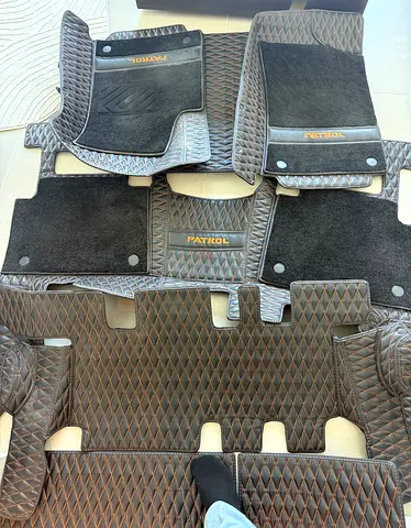 Car Floor Mats Fit for Nissan Patrol 2019-2026 All Weather Protector Waterproof Anti-Dirty