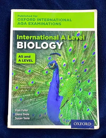 Oxford International AQA AS and A level Biology textbook