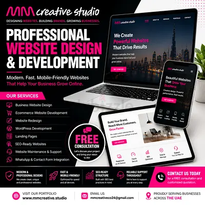 Professional Website Design  Development | Affordable UAE