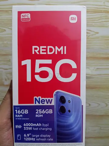 Xiaomi Redmi 15C (256GB) - Brand Boxed, Unused