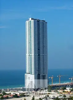 **Spacious 2BR + Study | Parking | Corniche Tower | Ajman Corniche | AED 70,000