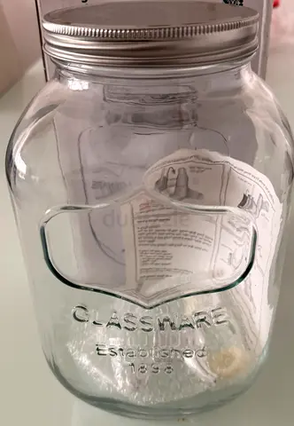 Brand new glass dispensers 4L with tap and led