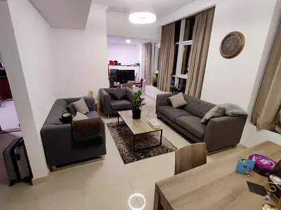 Grey living-room sofa set - 3+2+1