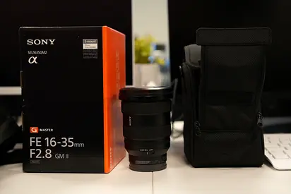 Sony 16 35 mm gm 2 lens