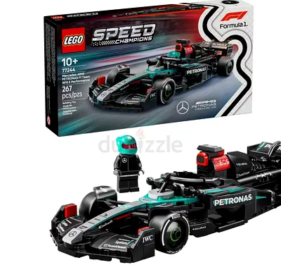 LEGO Speed Champions Mercedes-AMG Petronas Formula 1 Set (267 pcs) - Complete
