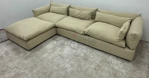 Looks great condition marina home lshape sofa