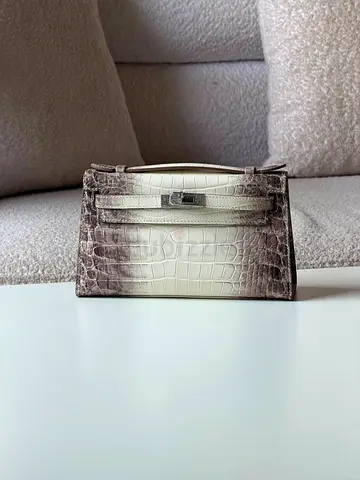 HERMES POCHETTE 21cm WITH ORIGINAL PACKAGING