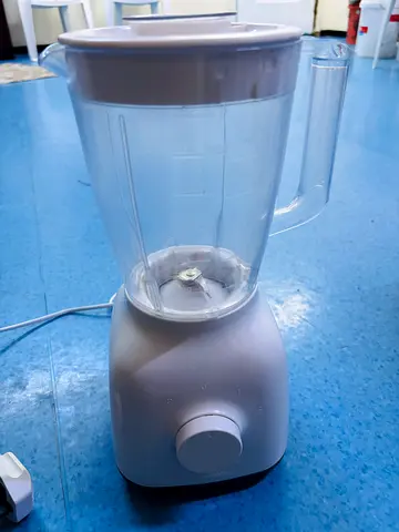 Used White Electric Blender with Jar - Working Condition