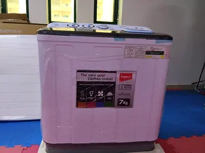 Impex 7KG Semi Automatic Twin Tub Washing Machine – Excellent Condition (with 2 year warranty)
