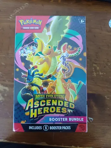 Sealed Booster Bundle trading card pack - unopened box