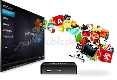 Aura HD Media Streamer Box - Smart TV Streaming Device with Bluetooth. Wifi