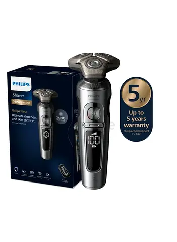 Philips
Shaver SP9871/22,S9000 Prestige Wet  Dry Electric Razor,Smart SkinIQ Tech for a Close, Comf