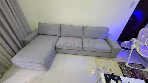 As Good Condition High Quality ikea kivik L Shape Sofa