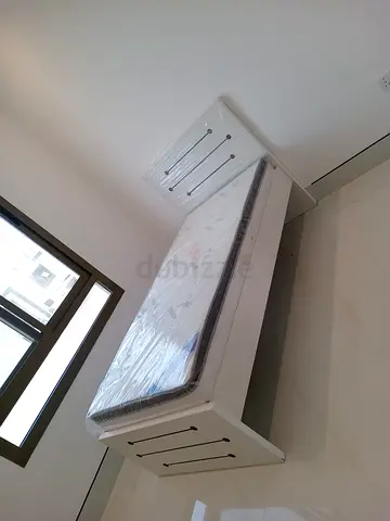 Single Bed Frame with Mattresses
