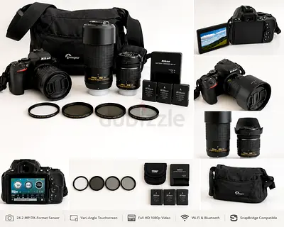 ⭐ Complete Nikon Starter Photography Kit ⭐