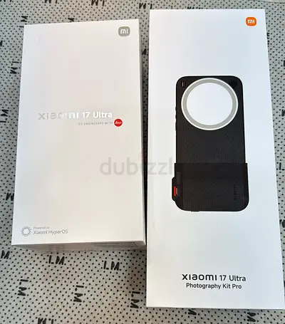 Xiaomi 17 ultra 16GB 512GB Global version color Black and Kit pro