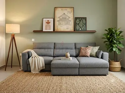 Comfortable Sofa Bed with Spacious Storage
Chaise Can Be Fitted Left or Right
Size: 250 × 160 cm
