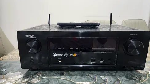 Denon X1200W AV 7.2 channelReceiver with Bluetooth  Spotify Connect, 4K video- Good Condition
