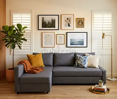 Easy Sofa-to-Bed Conversion: Easily converts from a sofa into a practical sleeping area. Left  Righ