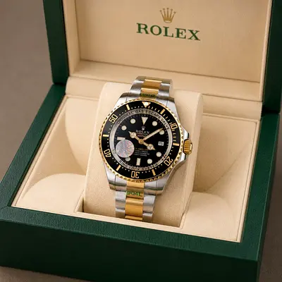 Rolex Submariner Two-Tone Men’s Watch with Box