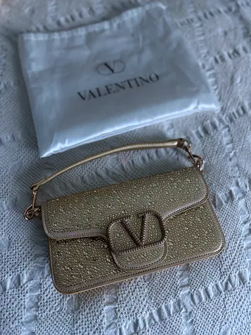 Valentino Garavani Loco Shoulder Bag with Crystals