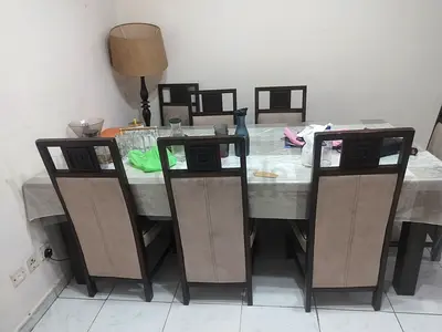 dining table with chairs