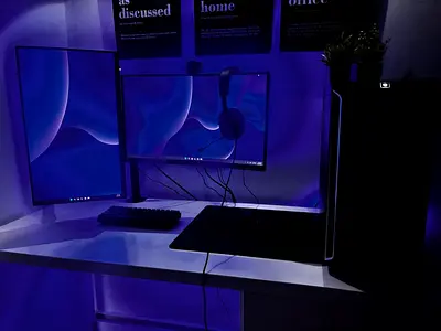 Dual 180 hz Monitors + Fully Adjustable Stand (KOORUI)
