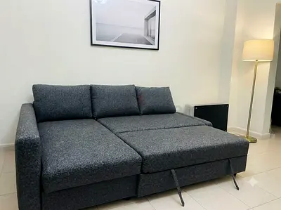 Supportive Seat Cushions: Comfortable seating cushions provide a pleasant sitting experience. Approx