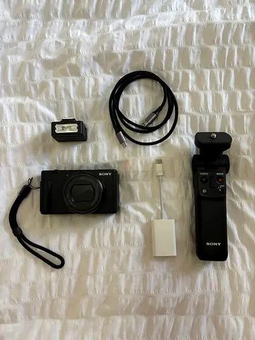Sony ZV-1 II Vlogging Camera + Sony Shooting Grip + Accessories | Like New