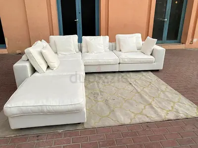 Marina Home Modular Sofa with footstool